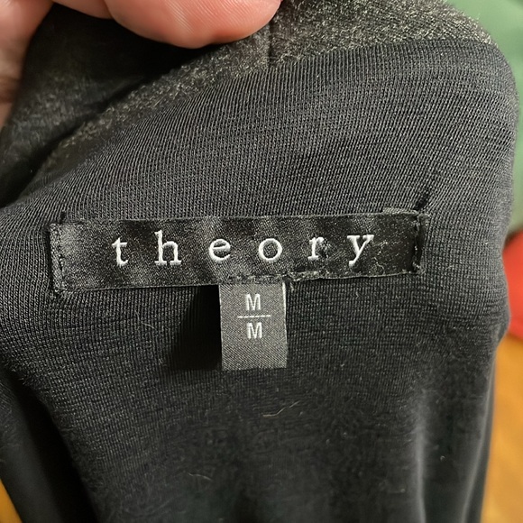 Theory 'Laura' Leather Sleeve Jacket in size M - worn one time - Picture 5 of 8